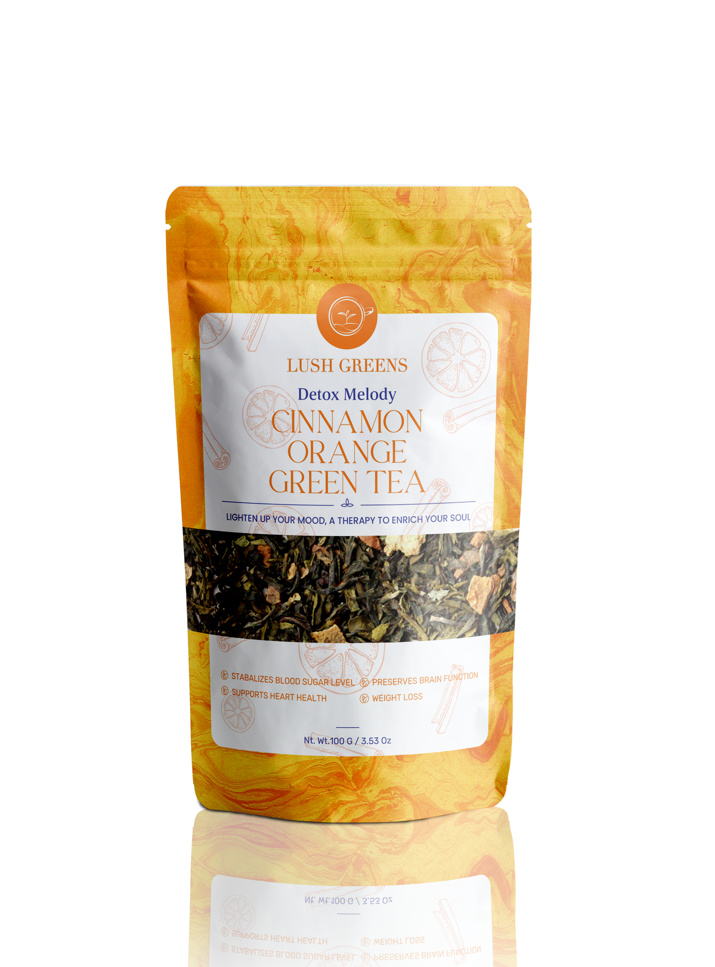Cinnamon Orange Green Tea - Darjeeling Region