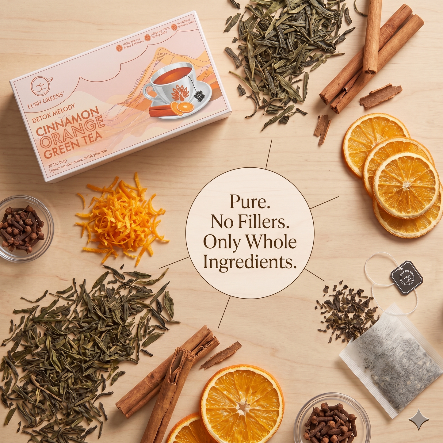Cinnamon Orange Green Tea