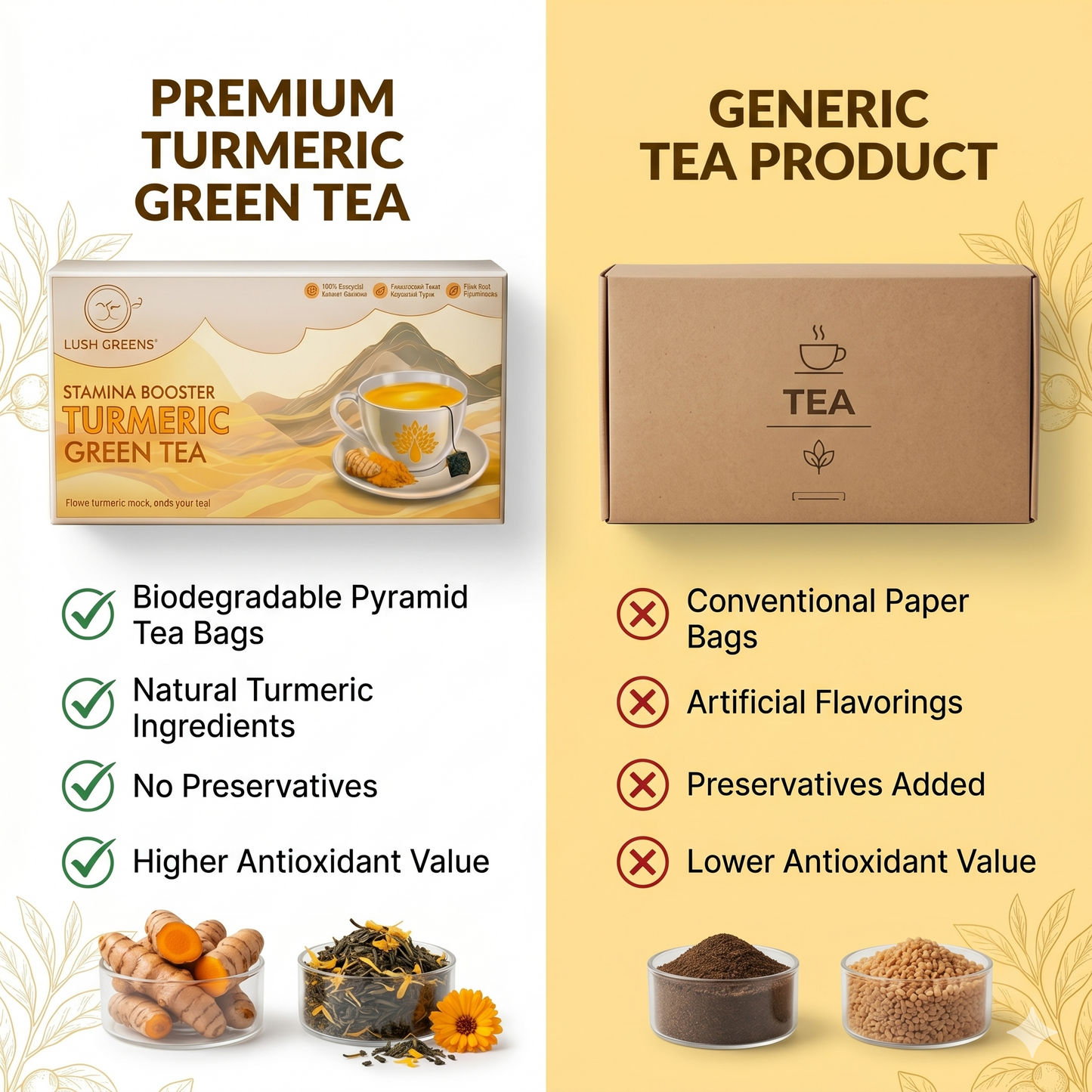 Turmeric Green Tea