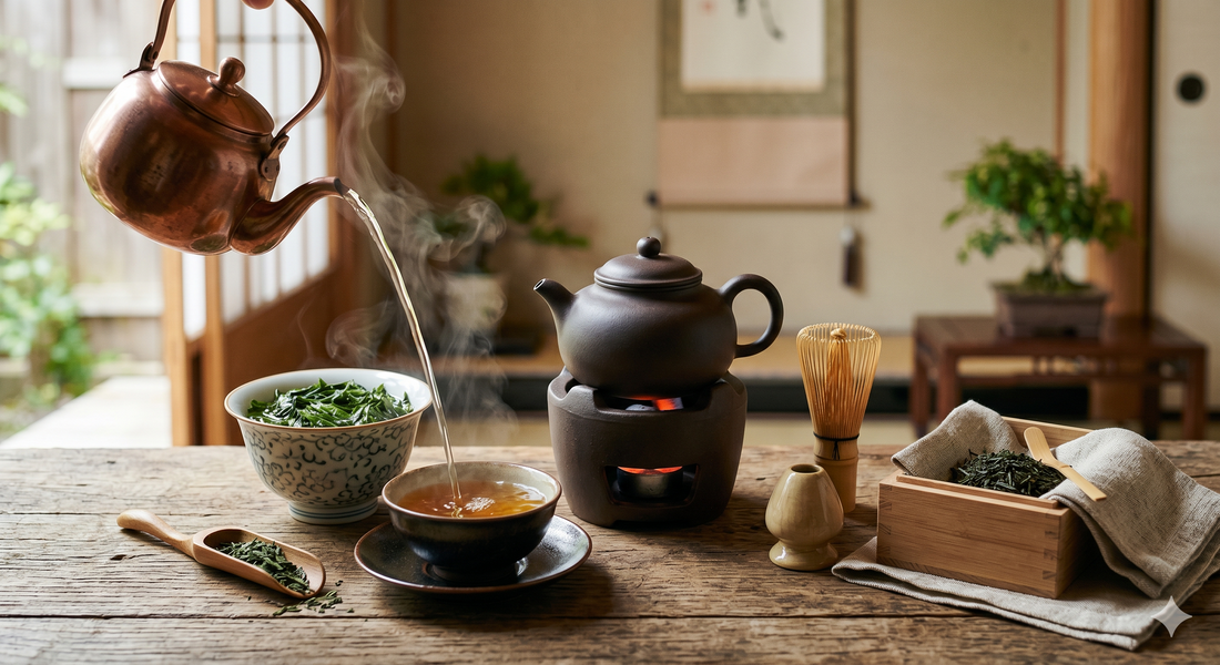 Lush Greens Premium Darjeeling green tea collection with biodegradable pyramid teabags 
