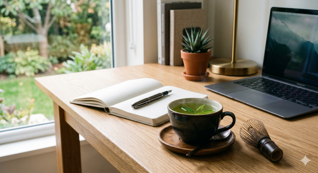 The Secret Weapon for a Focused Day: How Green Tea Actually Helps You Work Better