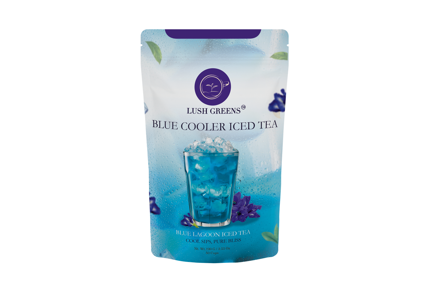 Blue Cooler Iced Tea