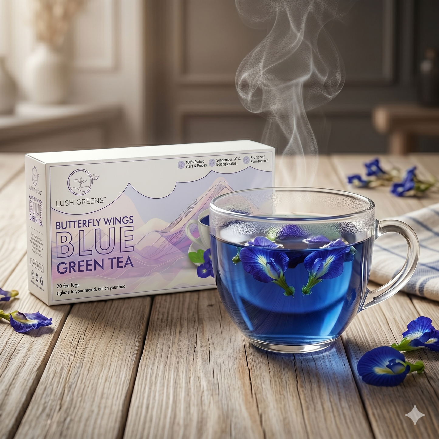 Blue Green Tea