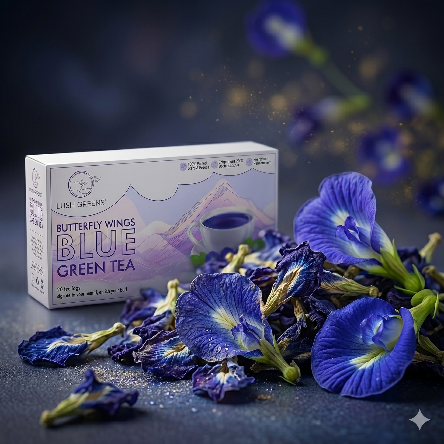 Blue Green Tea