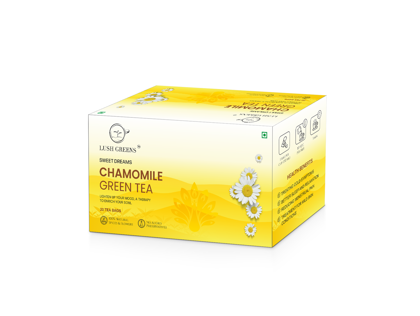 Chamomile Green Tea -  Teabags