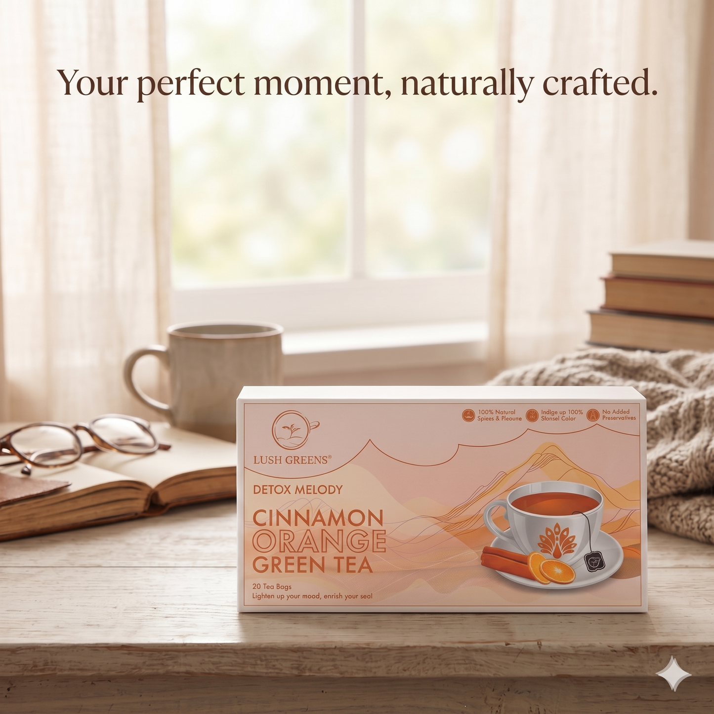 Cinnamon Orange Green Tea