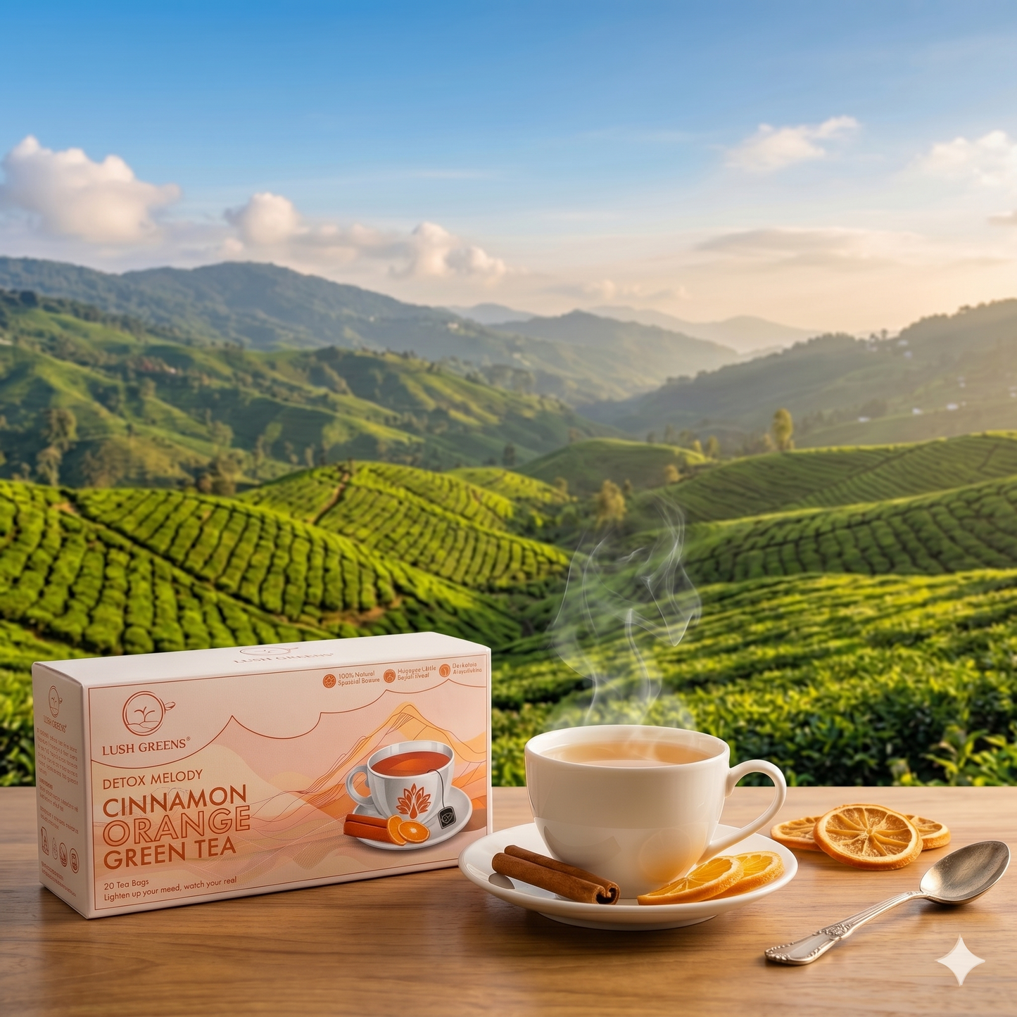 Cinnamon Orange Green Tea