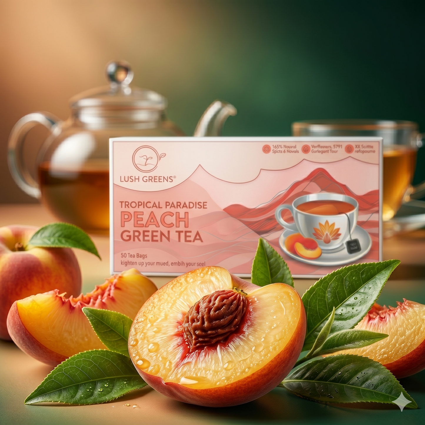 Peach Green Tea