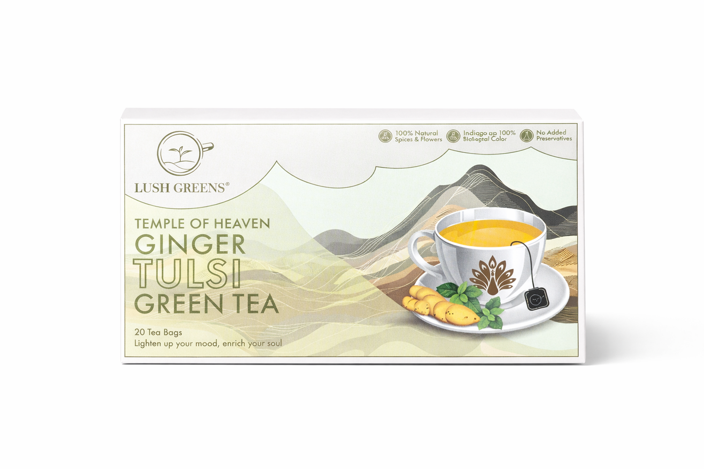 Ginger Tulsi Green Tea