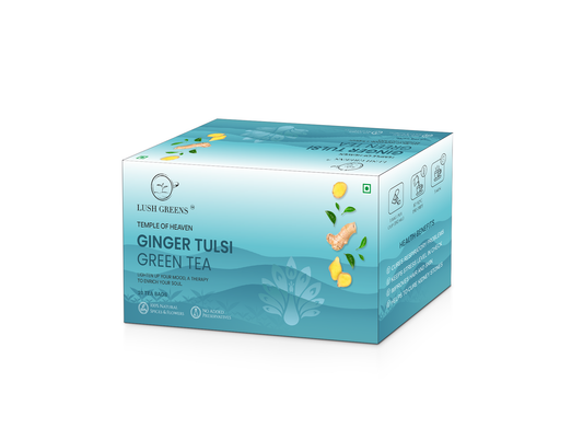 Ginger Tulsi Green Tea - Teabags