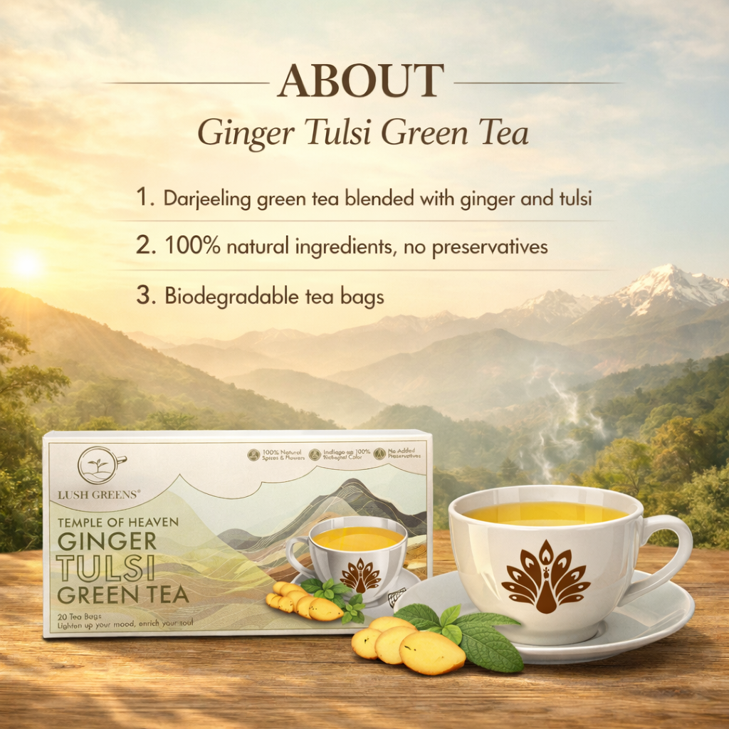Ginger Tulsi Green Tea