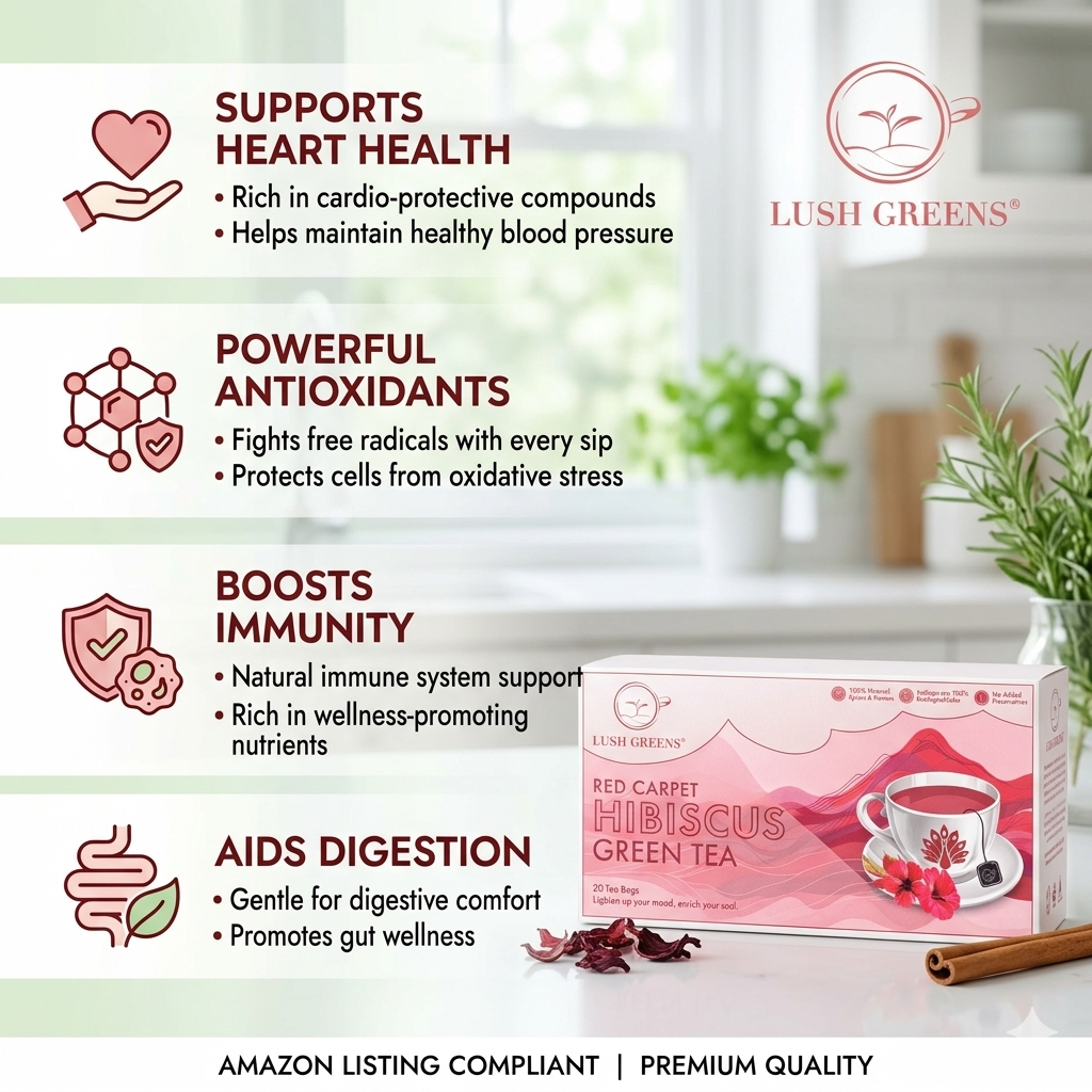 Hibiscus Green Tea