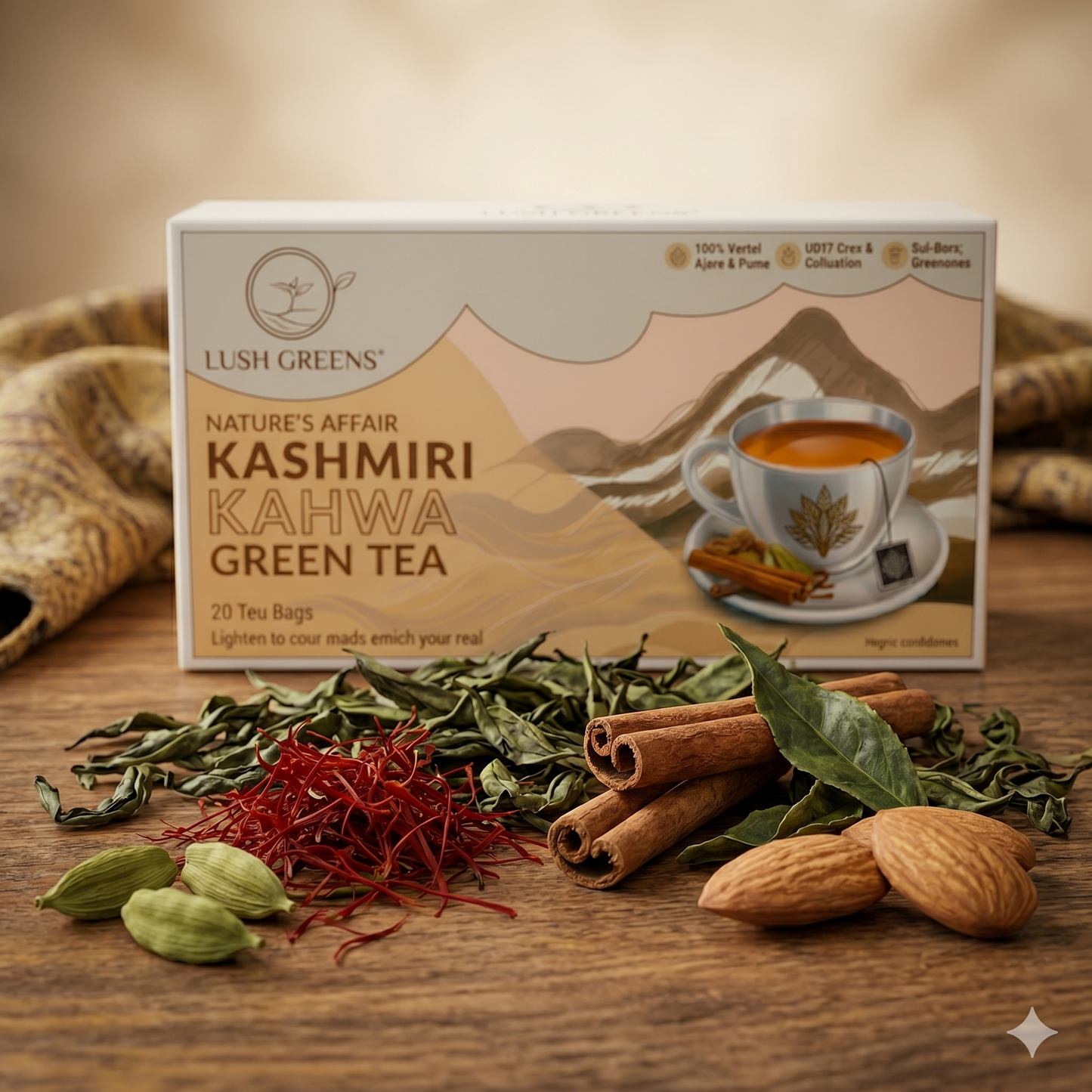 Kashmiri Kahwa Green Tea