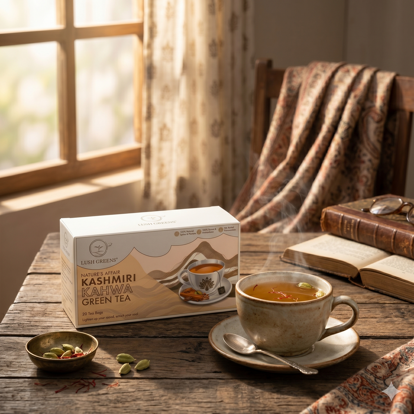 Kashmiri Kahwa Green Tea