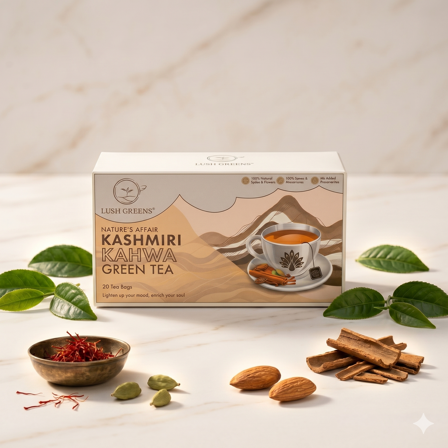 Kashmiri Kahwa Green Tea
