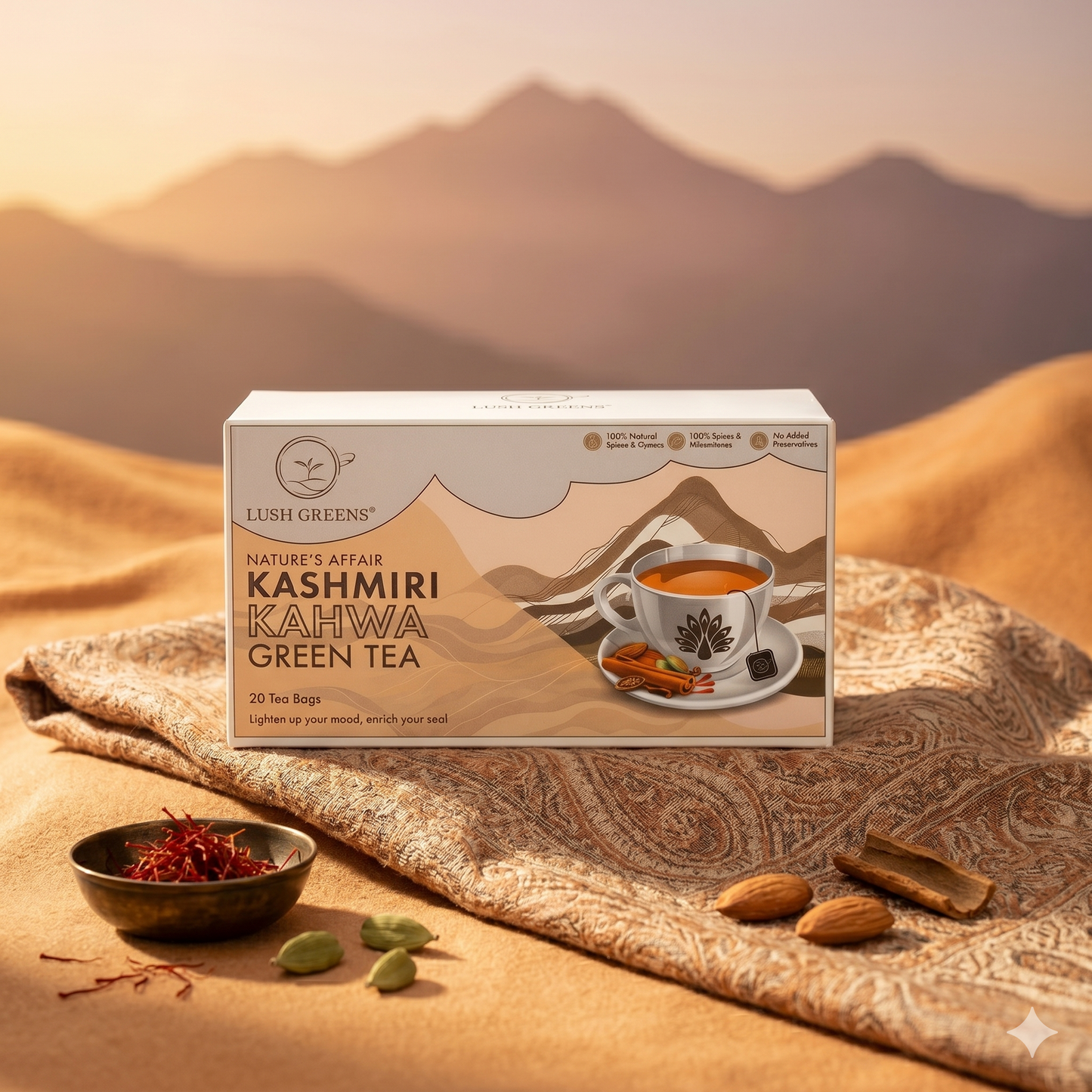 Kashmiri Kahwa Green Tea