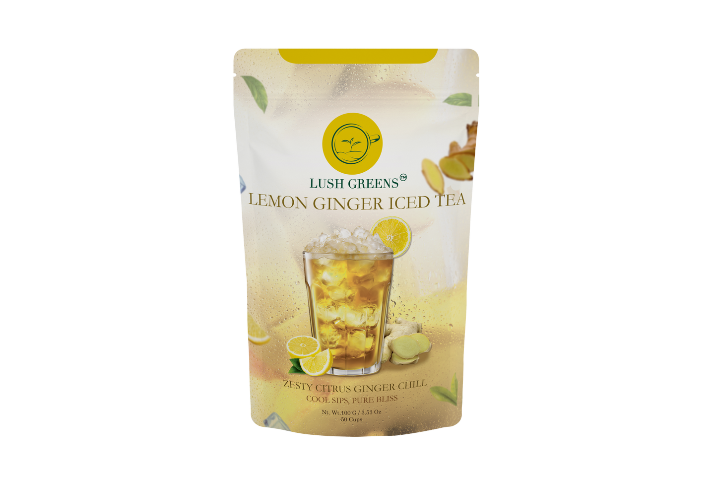 Lemon Ginger Iced Tea