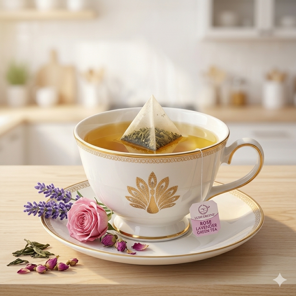 Lavendar Rose Green Tea
