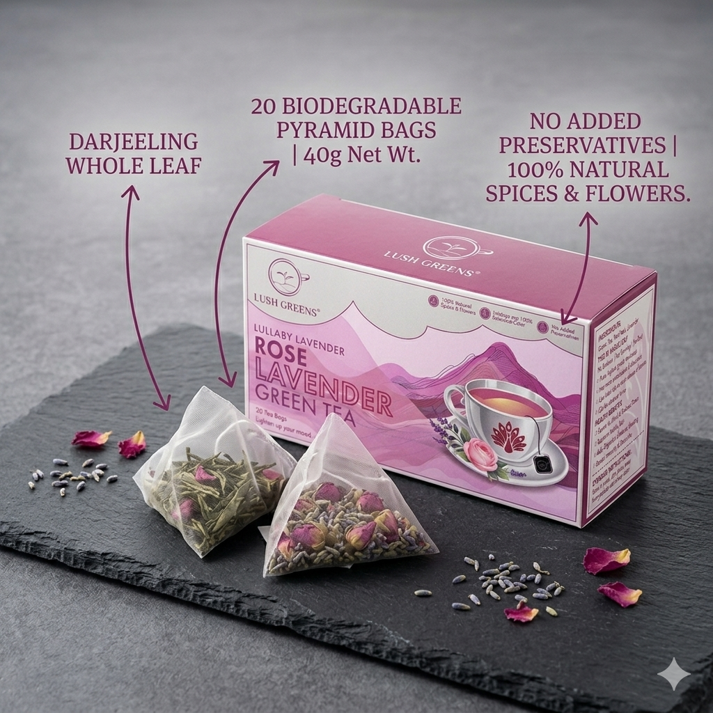 Lavendar Rose Green Tea