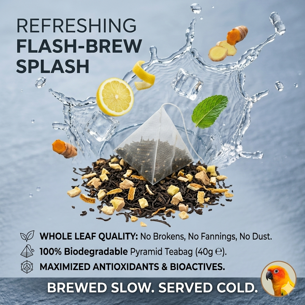 Lemon Ginger Iced Tea