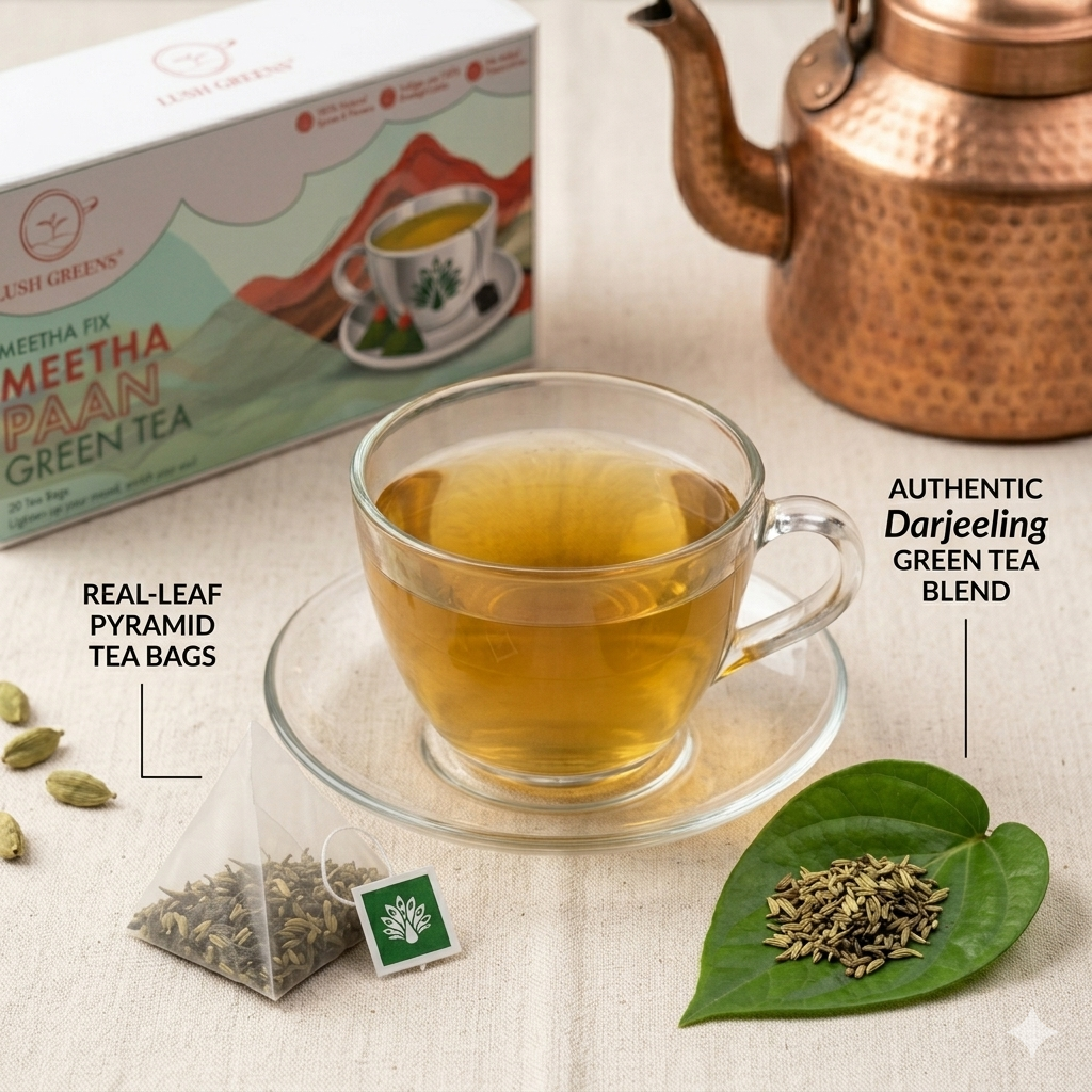 Meetha Pan Green Tea