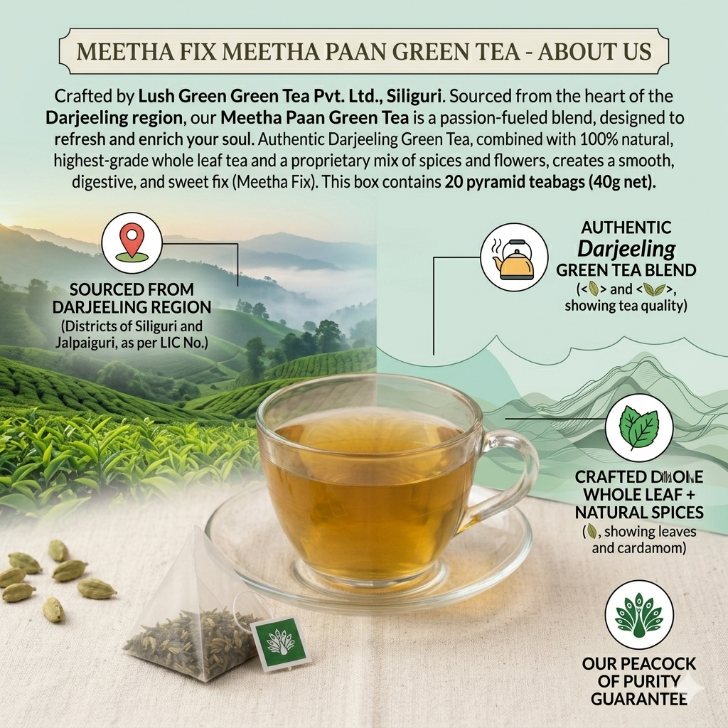 Meetha Pan Green Tea