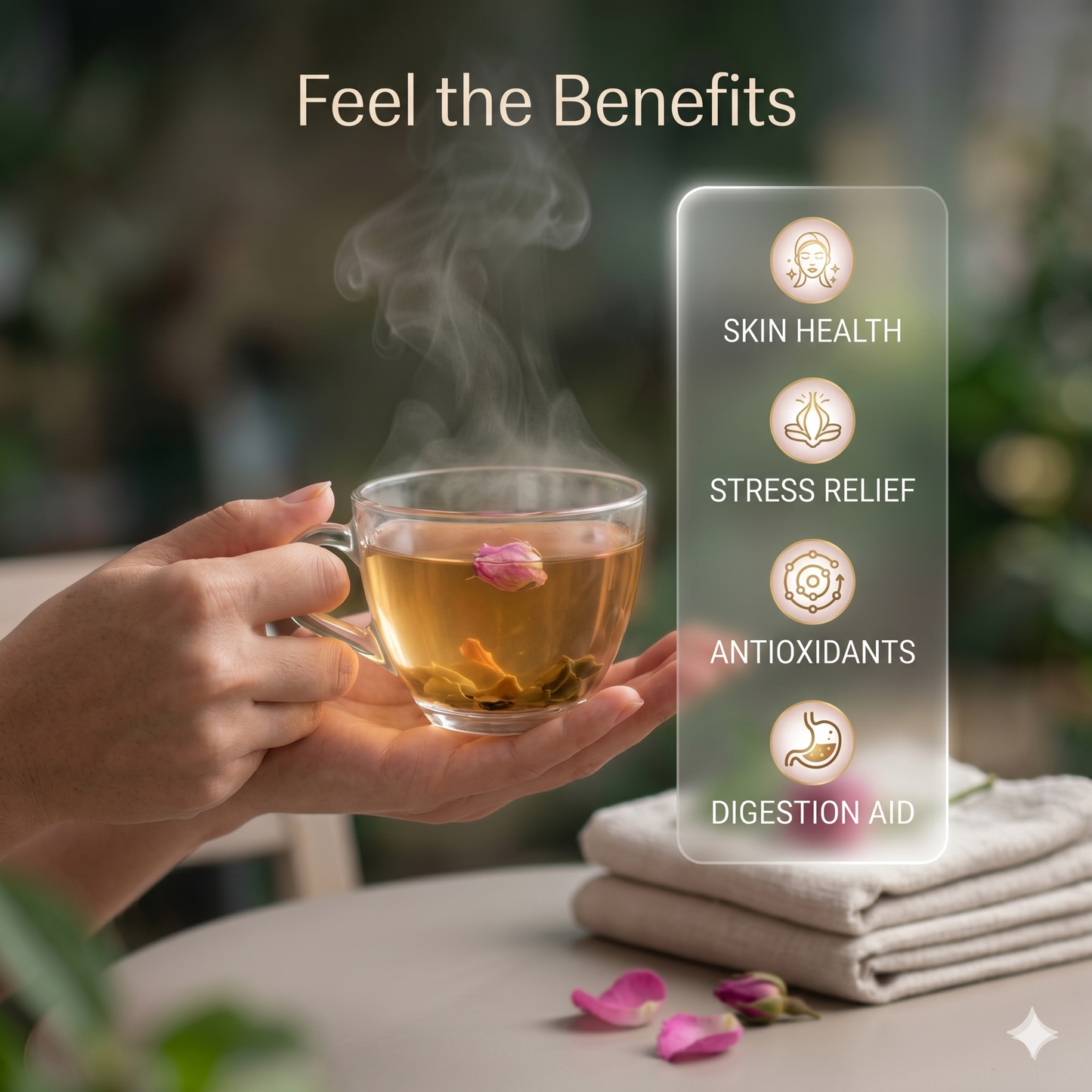 Rose Green Tea