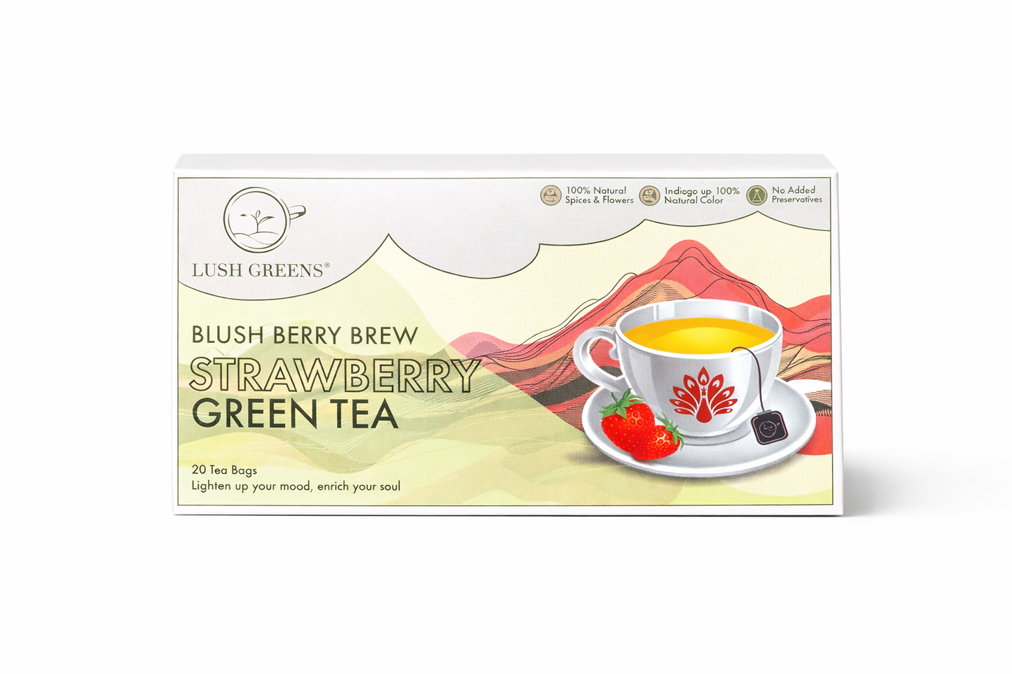 Strawberry Green Tea
