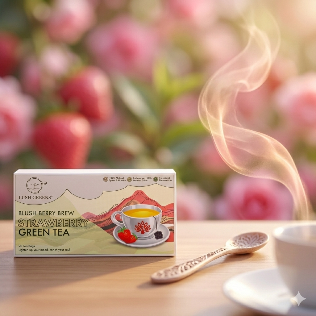 Strawberry Green Tea