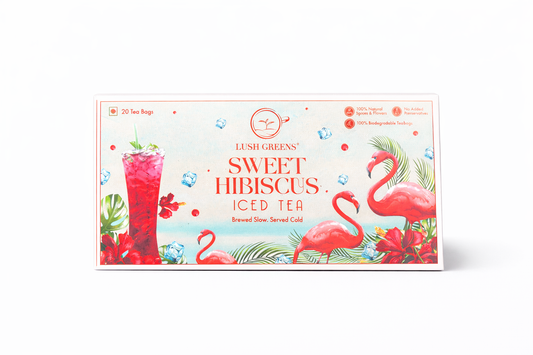 Sweet Hibiscus Iced Tea