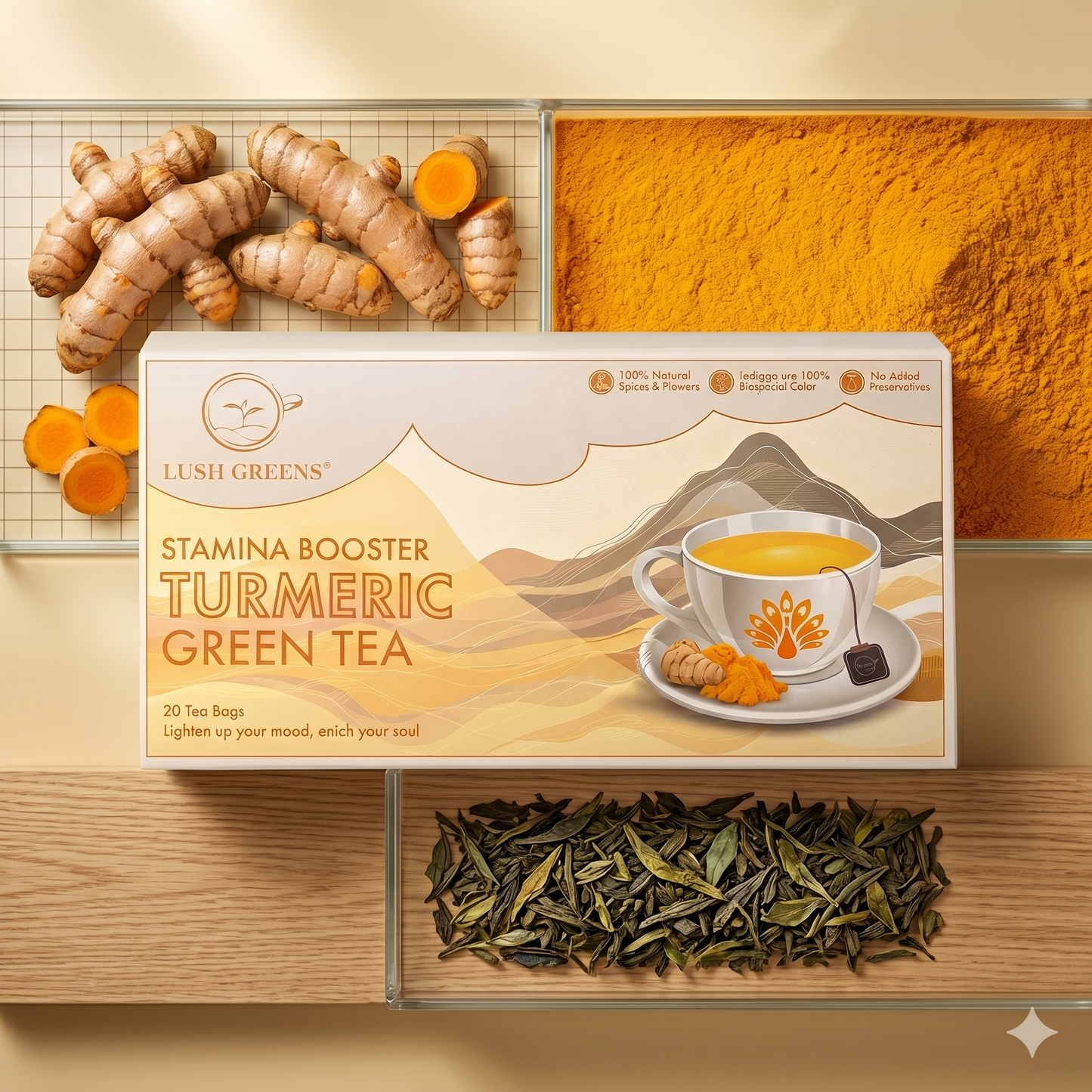 Turmeric Green Tea