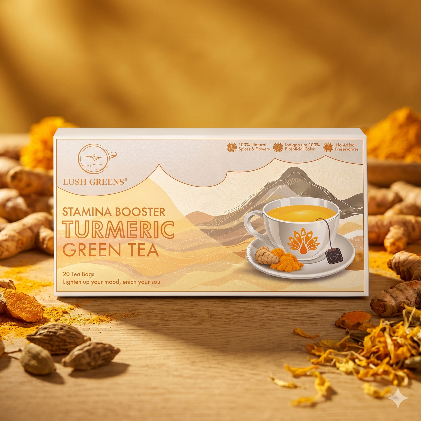 Turmeric Green Tea
