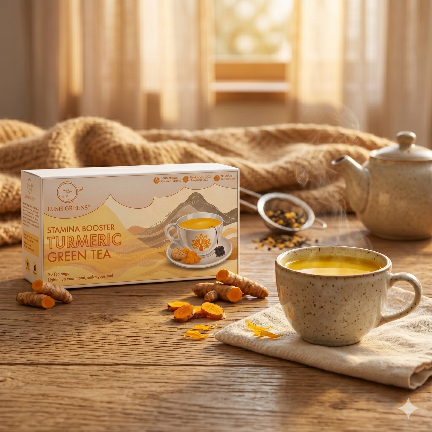 Turmeric Green Tea